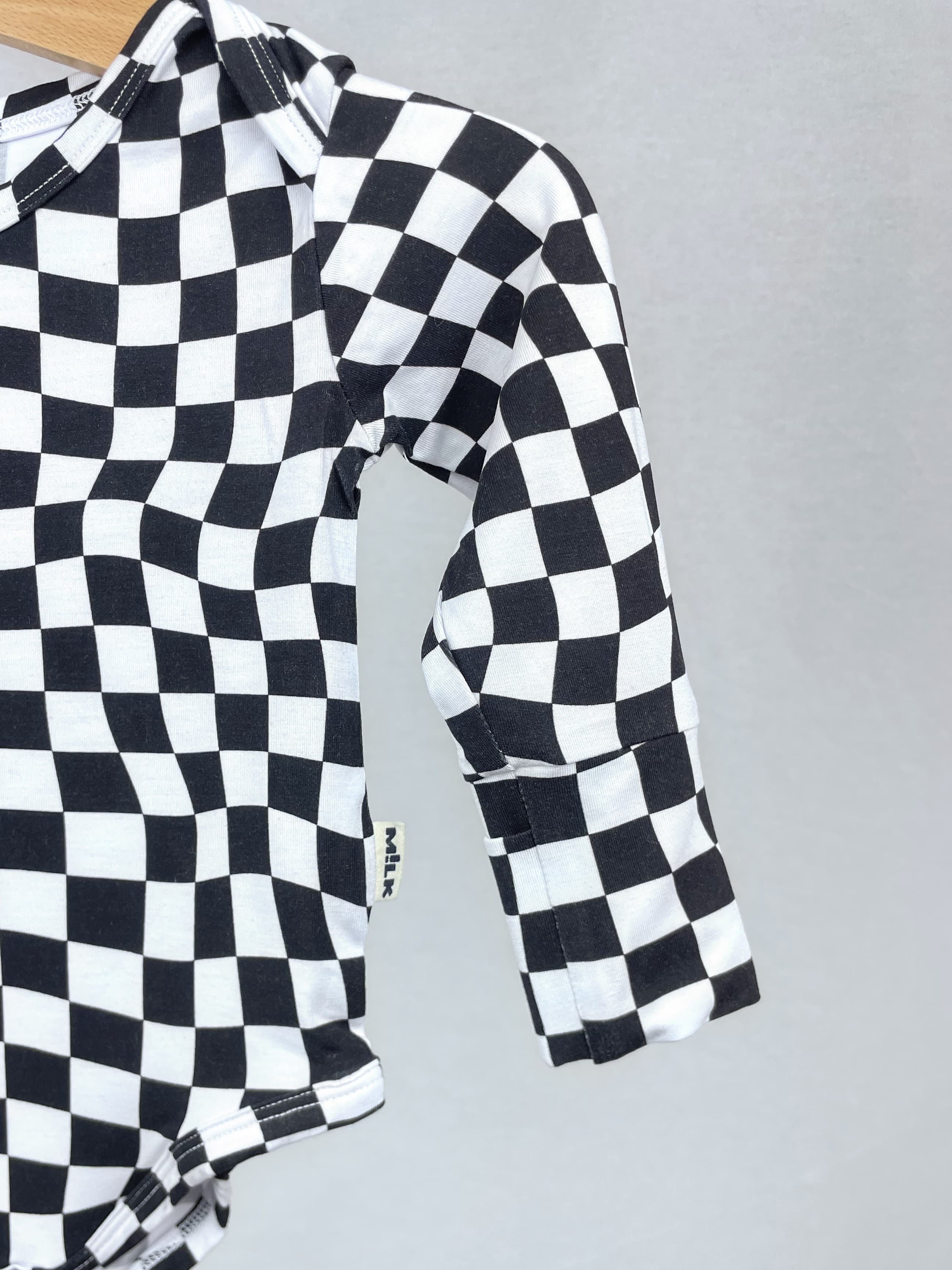 Body Bambou — Damier en bambou OEKO-TEX — M!LK — photo 4