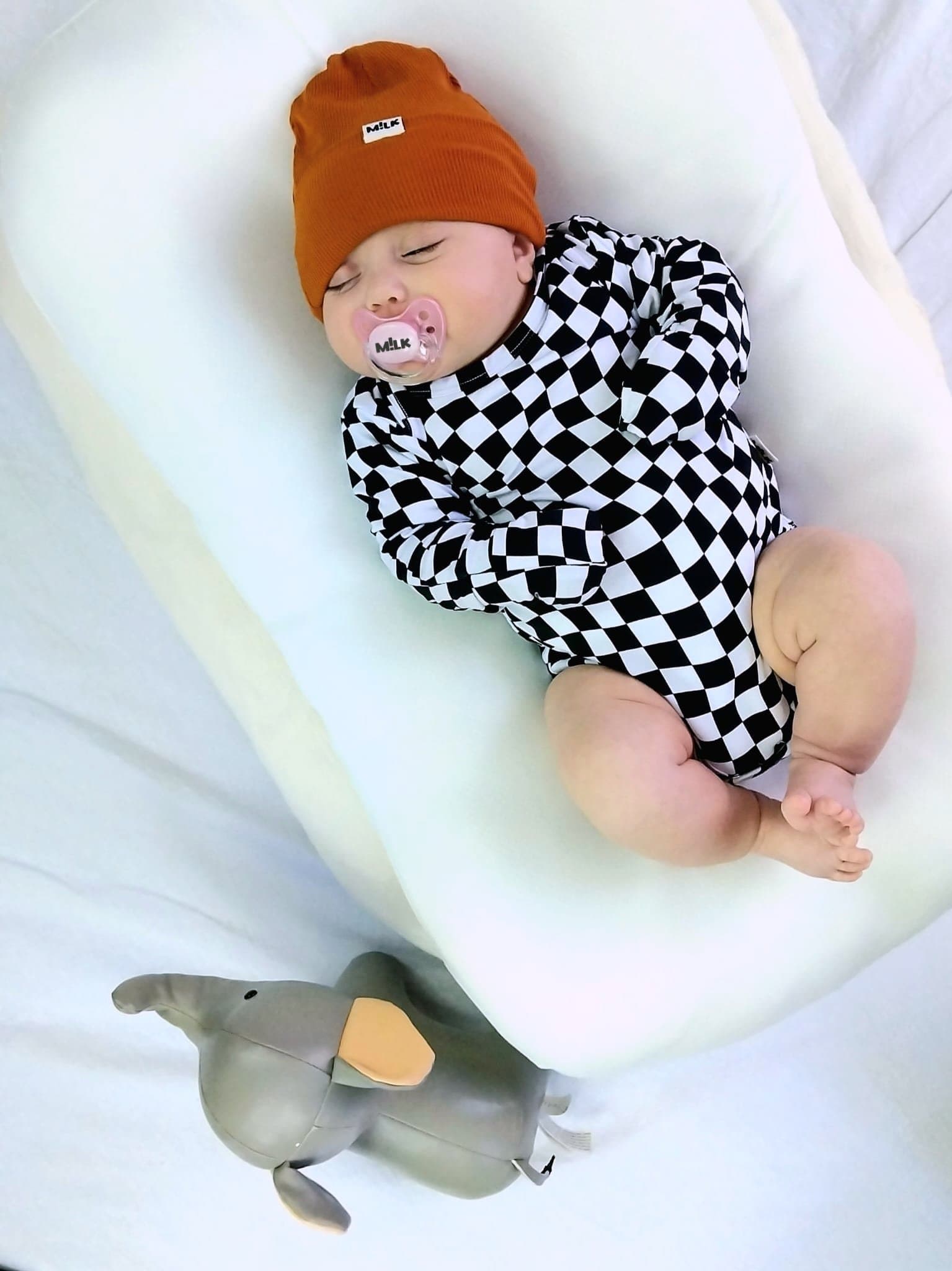 Body Bambou — Damier en bambou OEKO-TEX — M!LK — photo 6