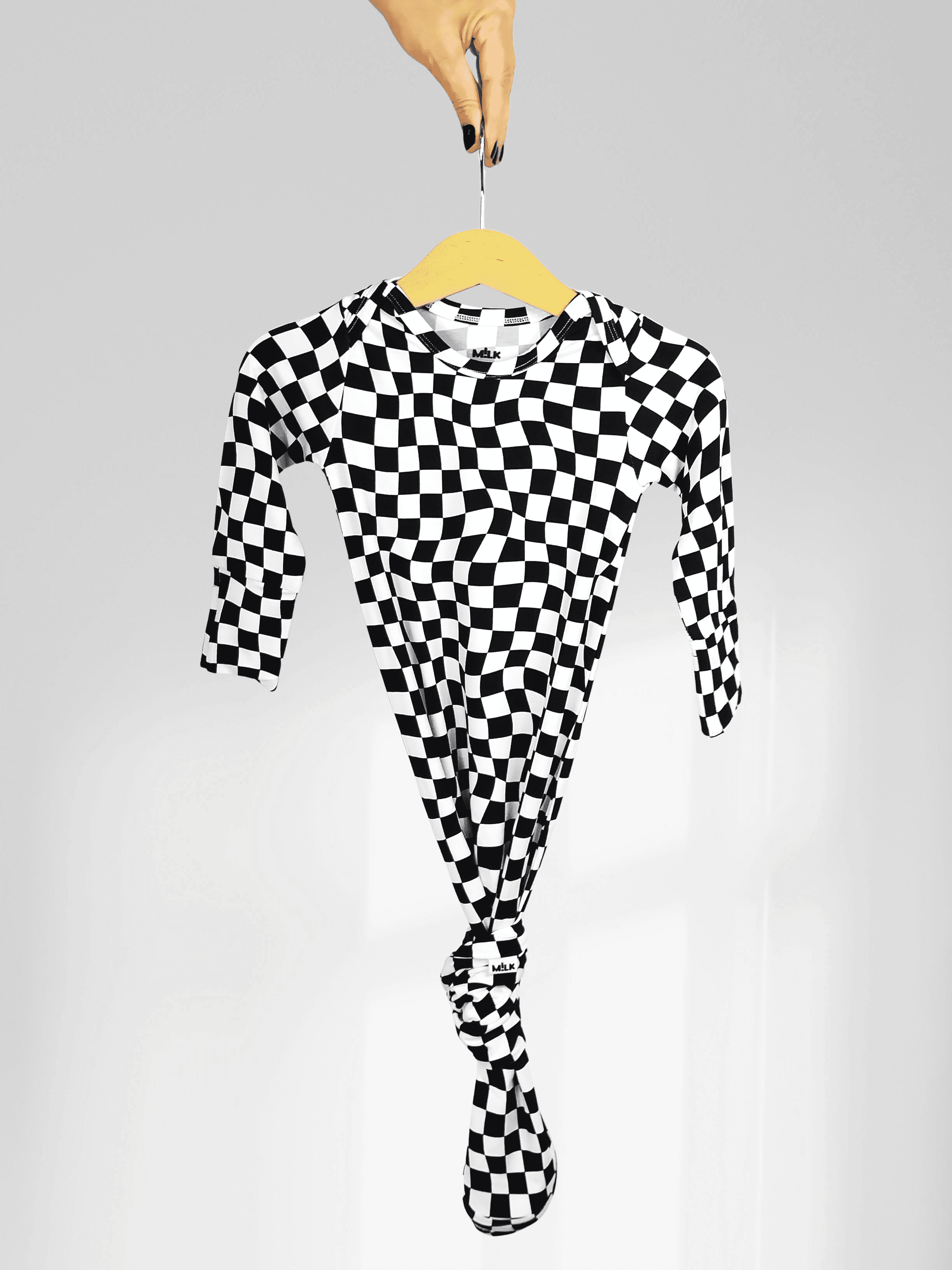 Gigoteuse à Nouer — Damier